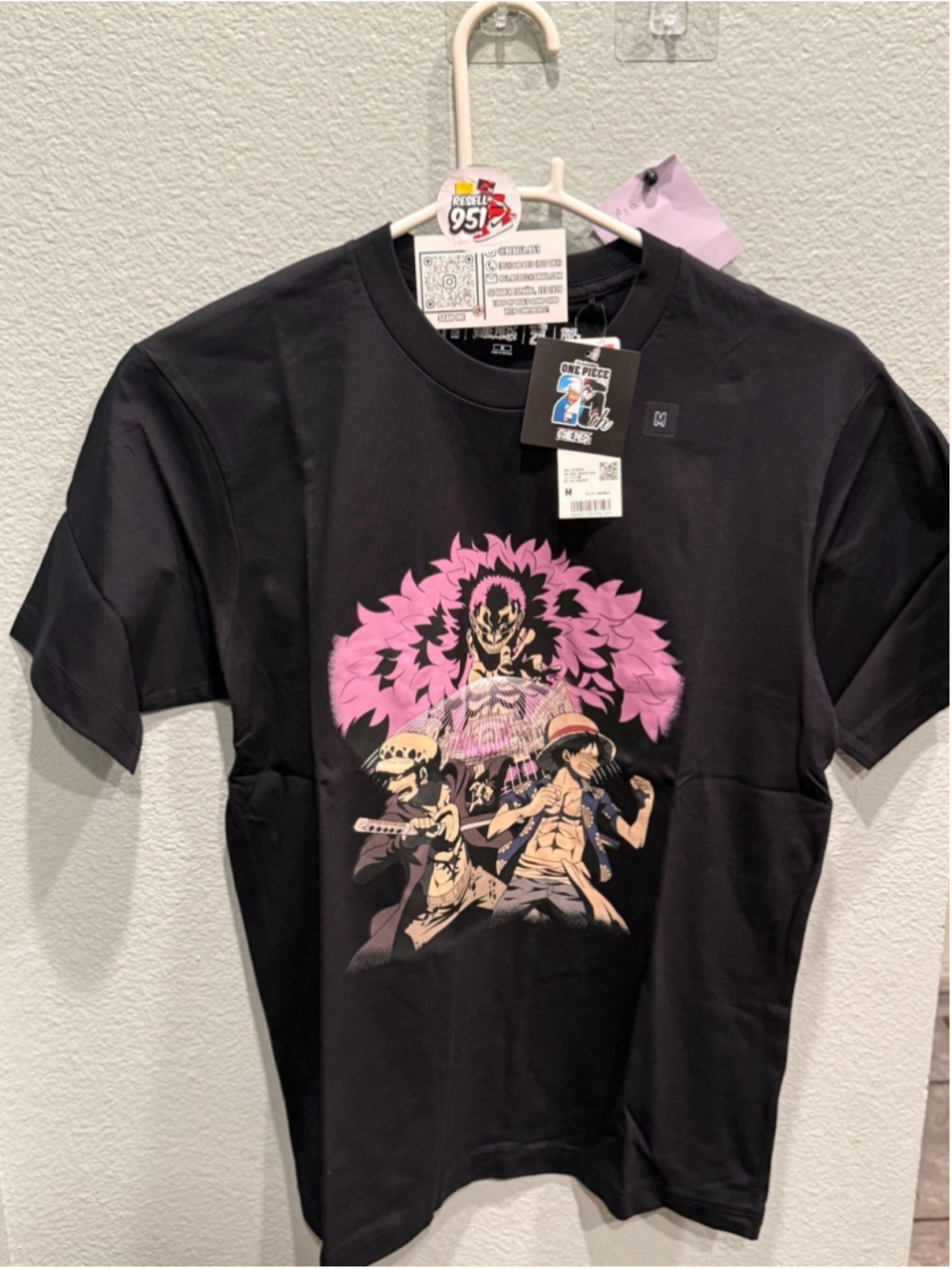 UNIQLO One Piece Flamingo Graphic Tee M 341-473494